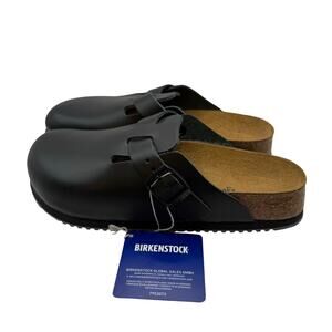 Birkenstock Woman’s Black Boston Super Grip Clogs- Size 36 W5